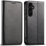Suteni Calf Texture Horizontal Flip Leather Phone Case