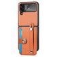 Wristband Kickstand Card Wallet Back Cover Phone Case