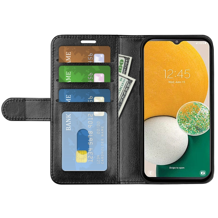 For Samsung Galaxy A14 5G R64 Texture Horizontal Flip Leather Phone Case