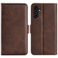 For Samsung Galaxy A14 5G Dual-side Magnetic Buckle Leather Phone Case