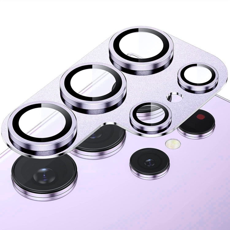 For Samsung Galaxy S23 Ultra 5G ENKAY Hat-Prince AR Anti-reflection Aluminium Alloy Tempered Glass Camera Lens Film