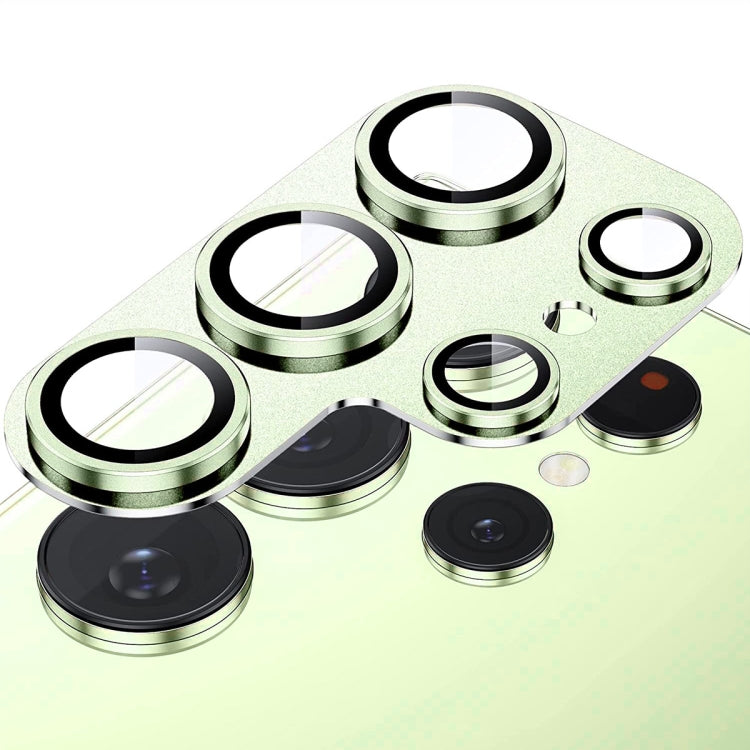 For Samsung Galaxy S23 Ultra 5G ENKAY Hat-Prince AR Anti-reflection Aluminium Alloy Tempered Glass Camera Lens Film