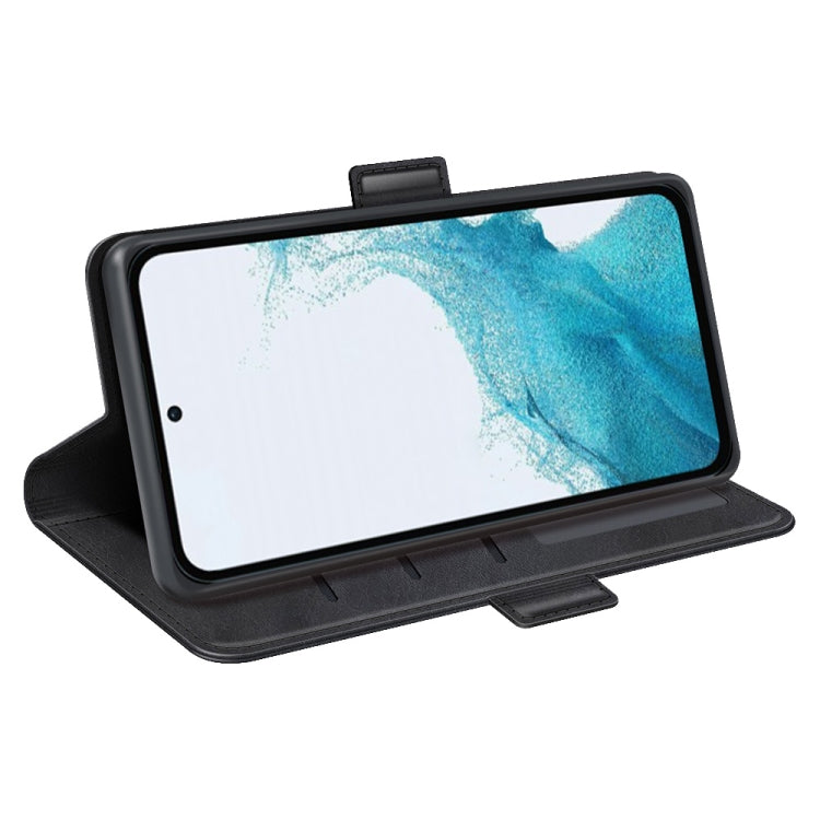 For Samsung Galaxy A54 5G Dual-side Magnetic Buckle Horizontal Flip Leather Phone Case