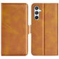 For Samsung Galaxy A54 5G Dual-side Magnetic Buckle Horizontal Flip Leather Phone Case