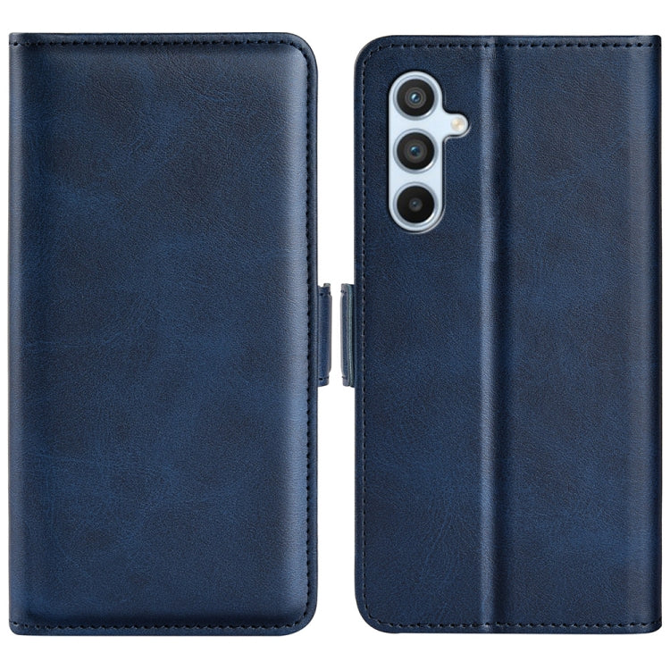 For Samsung Galaxy A54 5G Dual-side Magnetic Buckle Horizontal Flip Leather Phone Case