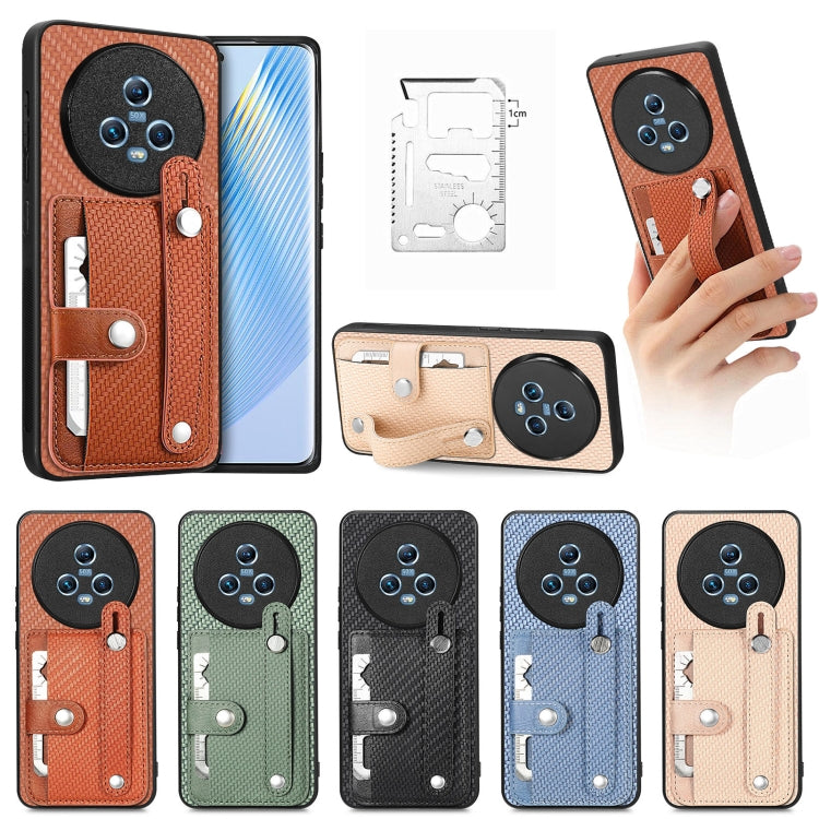 wristband back case with tool knife card slot kickstand case