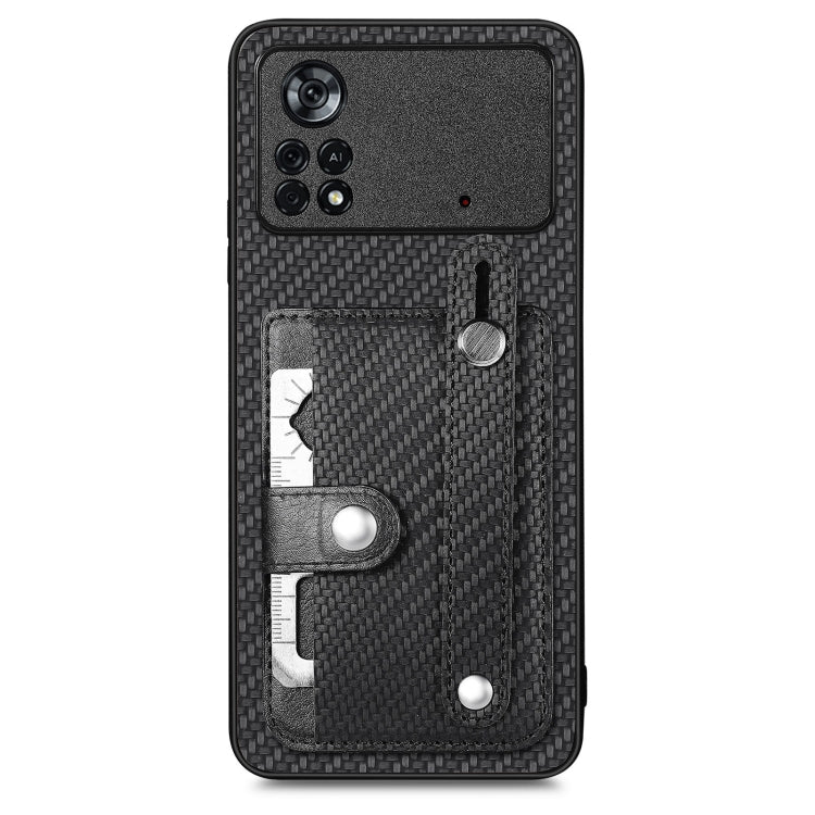 wristband back case with tool knife card slot kickstand case