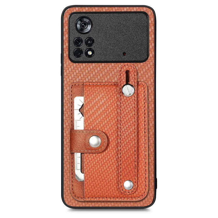 wristband back case with tool knife card slot kickstand case