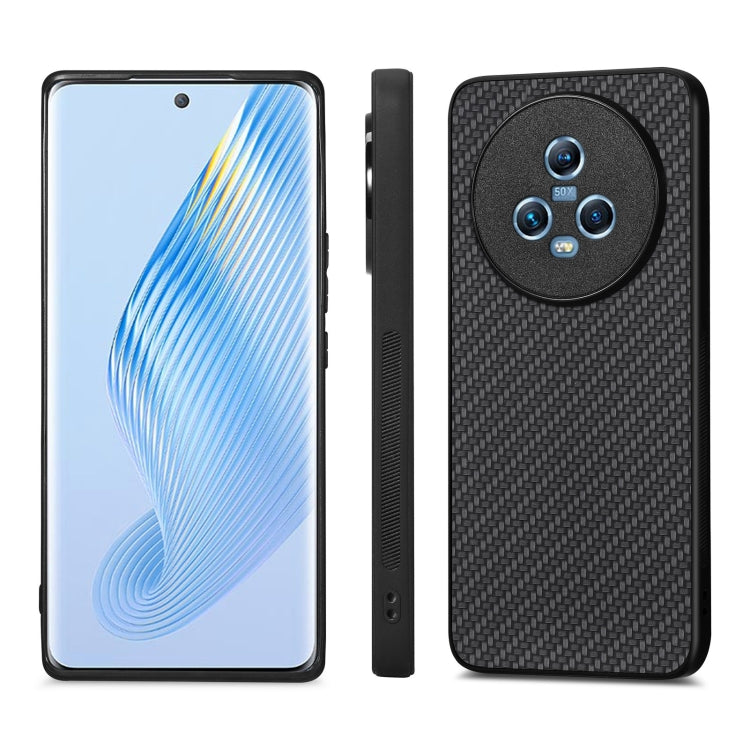 Carbon Fiber Texture Leather Back Cover Phone Case