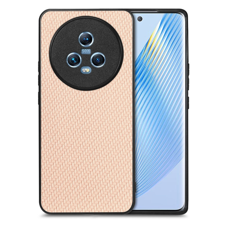 Carbon Fiber Texture Leather Back Cover Phone Case