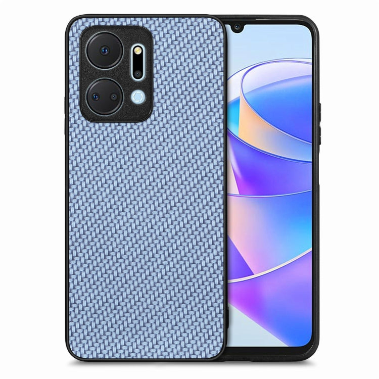 Carbon Fiber Texture Leather Back Cover Phone Case
