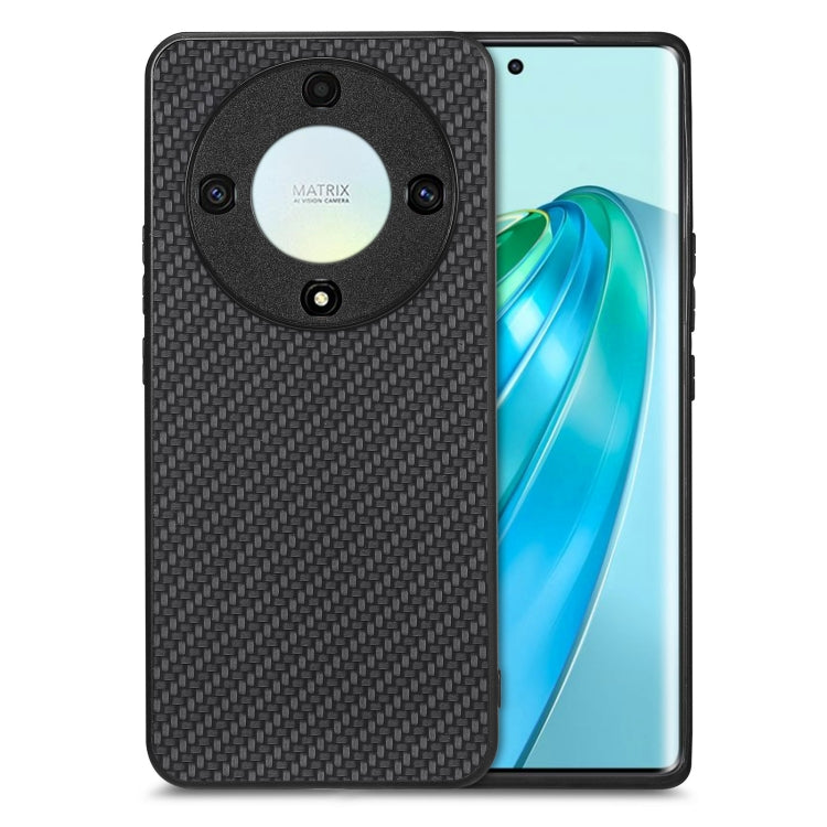 Carbon Fiber Texture Leather Back Cover Phone Case