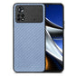 Carbon Fiber Texture Leather Back Cover Phone Case