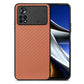 Carbon Fiber Texture Leather Back Cover Phone Case