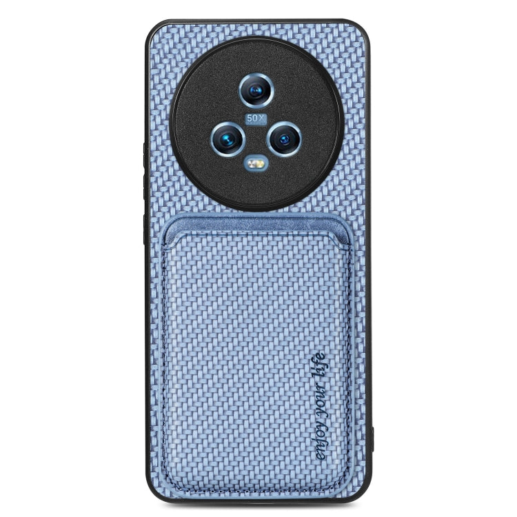 Carbon Fiber Leather Card Magsafe Magnetic Phone Case