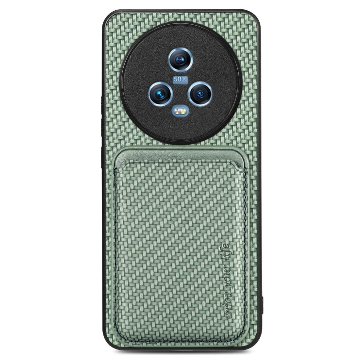 Carbon Fiber Leather Card Magsafe Magnetic Phone Case