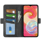 For Samsung Galaxy A04e Dual-side Magnetic Buckle Horizontal Flip Leather Phone Case