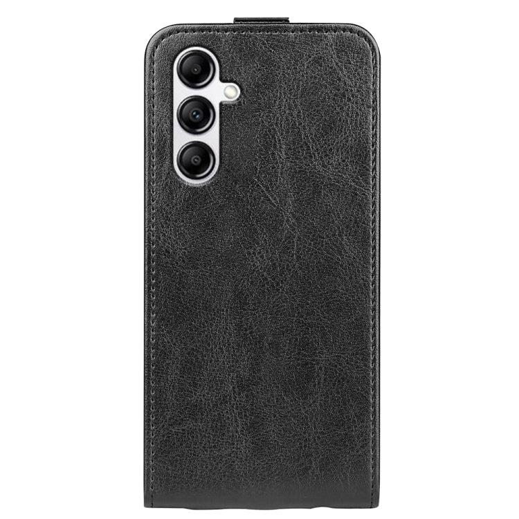 For Samsung Galaxy A34 5G R64 Texture Vertical Flip Leather Phone Case