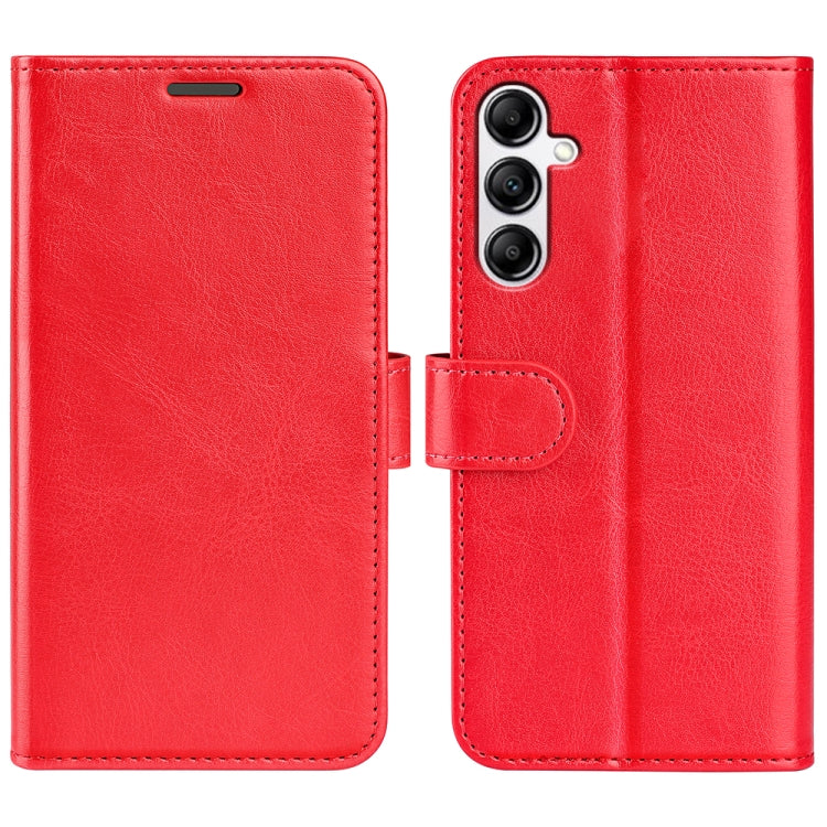 For Samsung Galaxy A34 5G R64 Texture Horizontal Flip Leather Phone Case