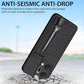 Carbon Fiber Vertical Flip Zipper Phone Case