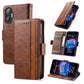 CaseNeo Splicing Dual Magnetic Buckle Leather Phone Case