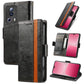 CaseNeo Splicing Dual Magnetic Buckle Leather Phone Case
