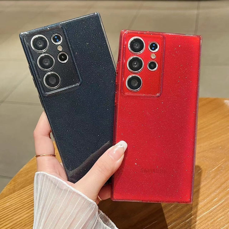 Jelly Glitter Solid Color TPU Phone Case