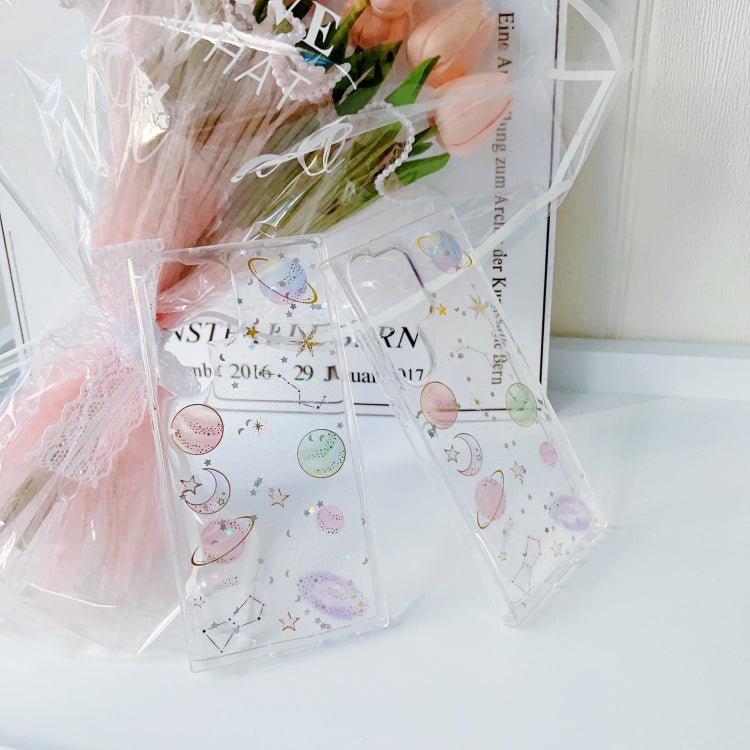 Cosmic Star Glitter Epoxy TPU Phone Case