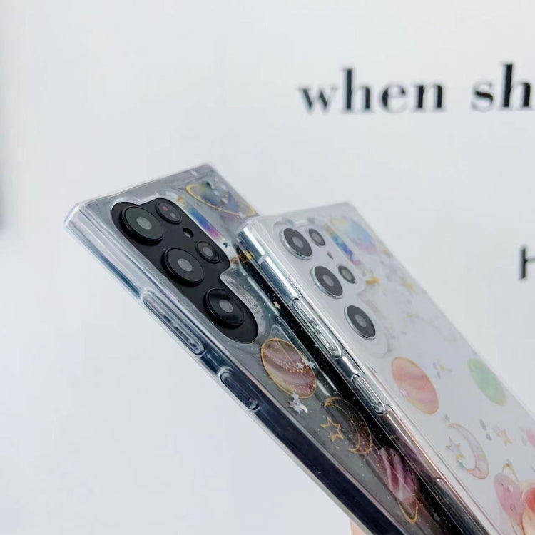 Cosmic Star Glitter Epoxy TPU Phone Case