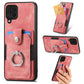 Retro Skin-feel Ring Card Wallet Phone Case