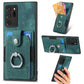 Retro Skin-feel Ring Card Wallet Phone Case