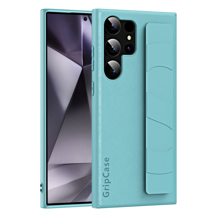 Skin Elastic Wrist Grip Back Cover Phone Case, For Samsung Galaxy S25 5G, For Samsung Galaxy S25+ 5G, For Samsung Galaxy S25 Ultra 5G, For Samsung Galaxy S24 Ultra 5G, For Samsung Galaxy S24+ 5G, For Samsung Galaxy S24 5G, For Samsung Galaxy S23 Ultra ...