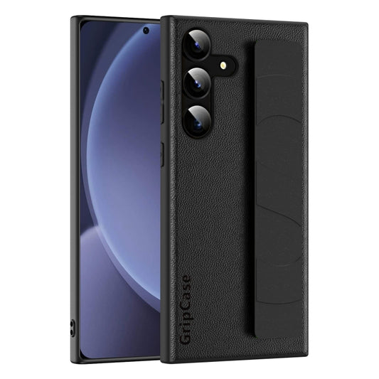 Skin Elastic Wrist Grip Back Cover Phone Case, For Samsung Galaxy S25 5G, For Samsung Galaxy S25+ 5G, For Samsung Galaxy S25 Ultra 5G, For Samsung Galaxy S24 Ultra 5G, For Samsung Galaxy S24+ 5G, For Samsung Galaxy S24 5G, For Samsung Galaxy S23 Ultra ...