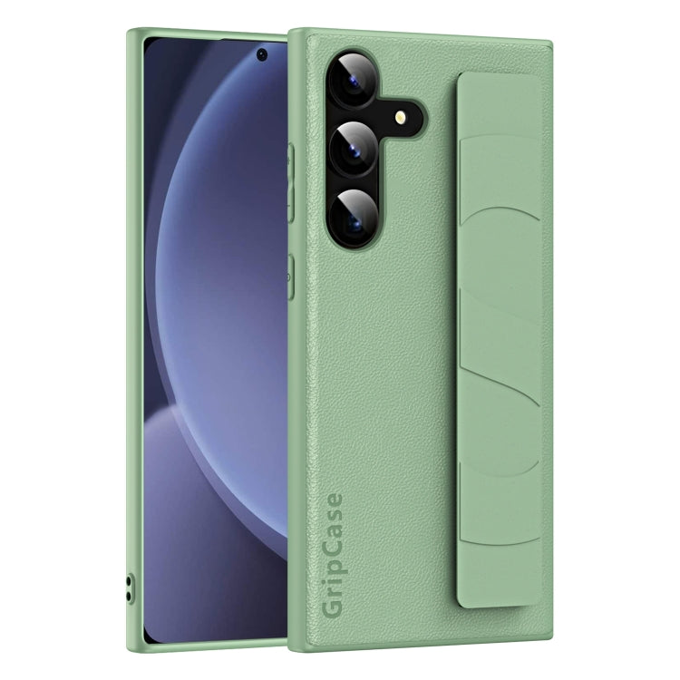 Skin Elastic Wrist Grip Back Cover Phone Case, For Samsung Galaxy S25 5G, For Samsung Galaxy S25+ 5G, For Samsung Galaxy S25 Ultra 5G, For Samsung Galaxy S24 Ultra 5G, For Samsung Galaxy S24+ 5G, For Samsung Galaxy S24 5G, For Samsung Galaxy S23 Ultra ...