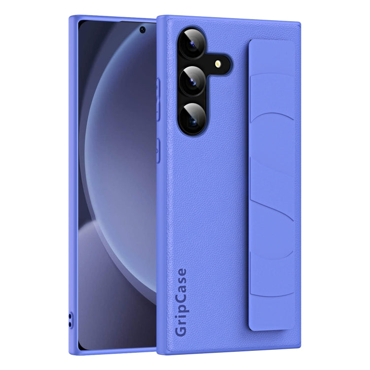 Skin Elastic Wrist Grip Back Cover Phone Case, For Samsung Galaxy S25 5G, For Samsung Galaxy S25+ 5G, For Samsung Galaxy S25 Ultra 5G, For Samsung Galaxy S24 Ultra 5G, For Samsung Galaxy S24+ 5G, For Samsung Galaxy S24 5G, For Samsung Galaxy S23 Ultra ...