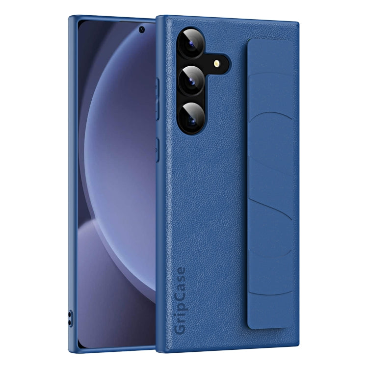 Skin Elastic Wrist Grip Back Cover Phone Case, For Samsung Galaxy S25 5G, For Samsung Galaxy S25+ 5G, For Samsung Galaxy S25 Ultra 5G, For Samsung Galaxy S24 Ultra 5G, For Samsung Galaxy S24+ 5G, For Samsung Galaxy S24 5G, For Samsung Galaxy S23 Ultra ...