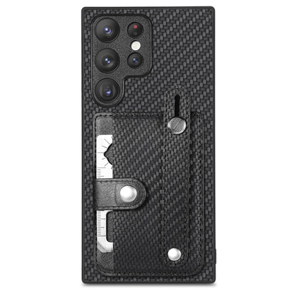 Wristband Kickstand Wallet Back Phone Case with Tool Knife