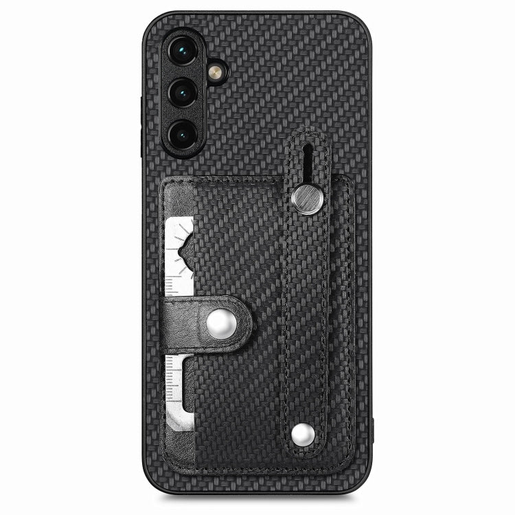 Wristband Kickstand Wallet Back Phone Case with Tool Knife