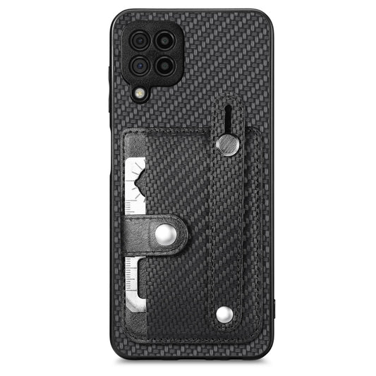 Wristband Kickstand Wallet Back Phone Case with Tool Knife