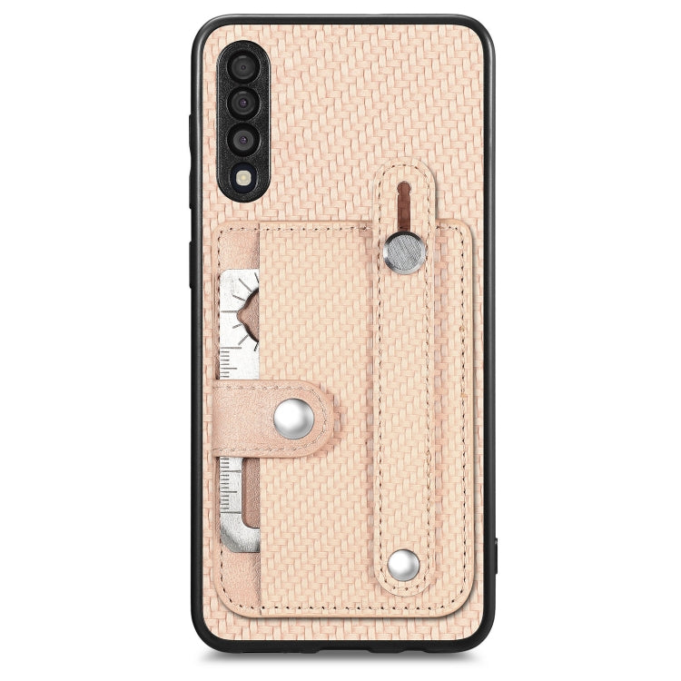 Wristband Kickstand Wallet Back Phone Case with Tool Knife