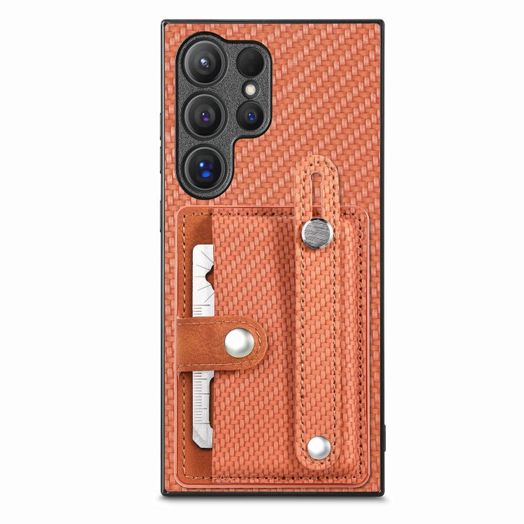 Wristband Kickstand Wallet Back Phone Case with Tool Knife