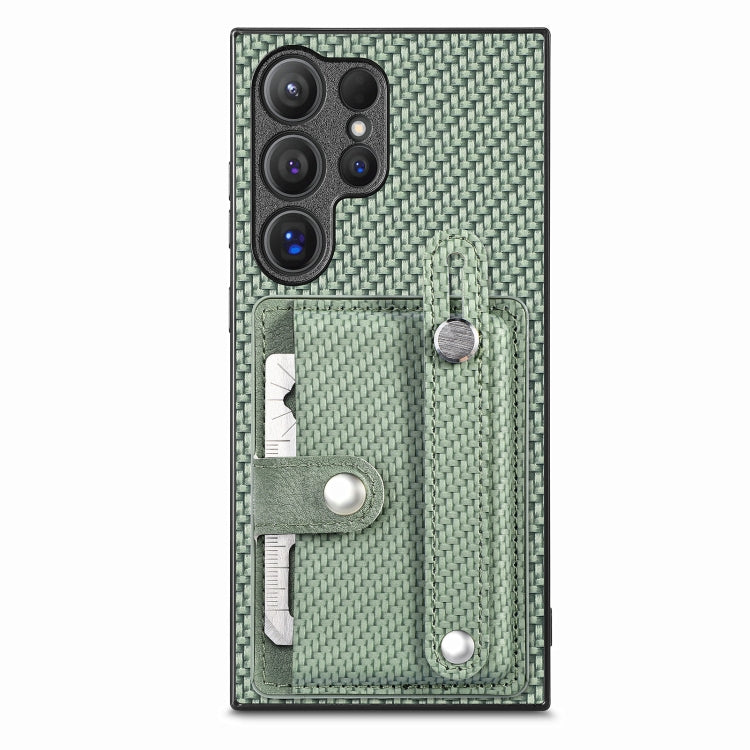 Wristband Kickstand Wallet Back Phone Case with Tool Knife