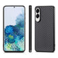 Carbon Fiber Texture Leather Back Cover Phone Case, For Samsung Galaxy S25 Edge 5G, For Samsung Galaxy A56 5G, For Samsung Galaxy A36, For Samsung Galaxy S25 5G, For Samsung Galaxy S25+ 5G, For Samsung Galaxy S25 Ultra 5G, For Samsung Galaxy A54 5G����...