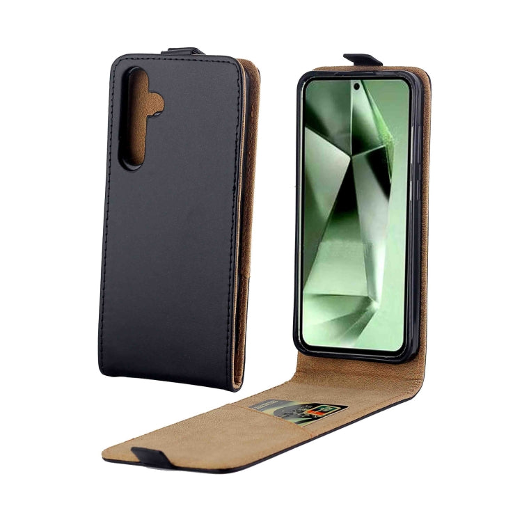 Vertical Flip Leather Case with Card Slot, For Samsung Galaxy A36 / A56 5G, For Samsung Galaxy A26 5G, For Samsung Galaxy S25 5G, For Samsung Galaxy S25+ 5G, For Samsung Galaxy S25 Ultra 5G, For Samsung Galaxy A16 5G, For Samsung Galaxy A06 4G���������...