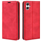Retro-skin Magnetic Suction Leather Phone Case