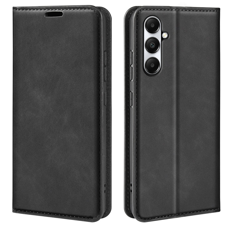 Retro-skin Magnetic Suction Leather Phone Case