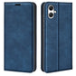 Retro-skin Magnetic Suction Leather Phone Case