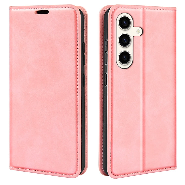 Retro-skin Magnetic Suction Leather Phone Case