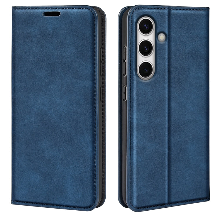 Retro-skin Magnetic Suction Leather Phone Case