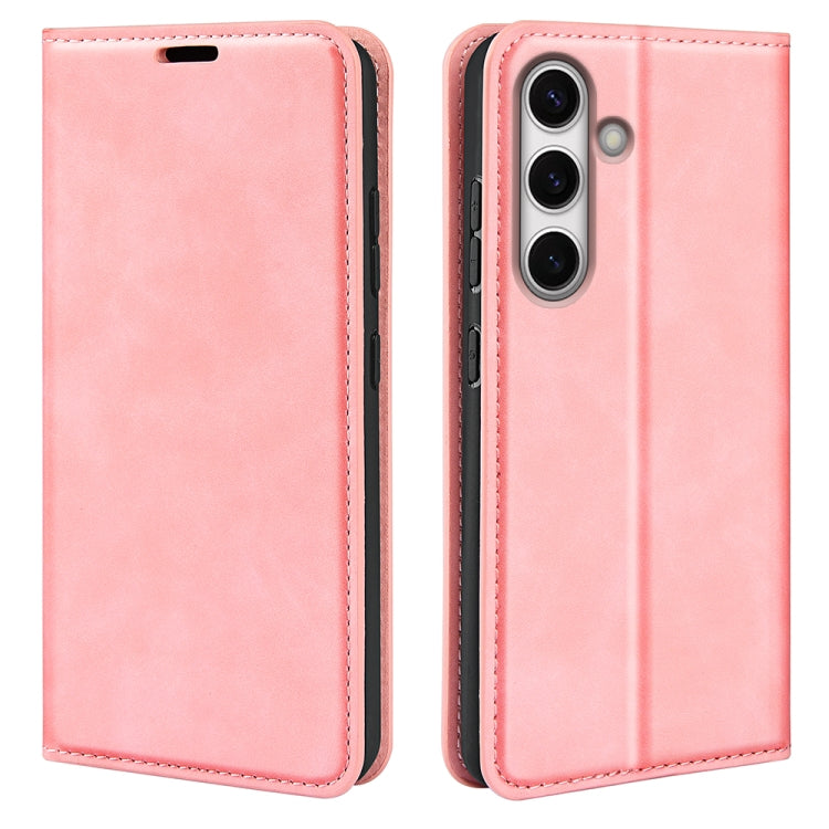 Retro-skin Magnetic Suction Leather Phone Case
